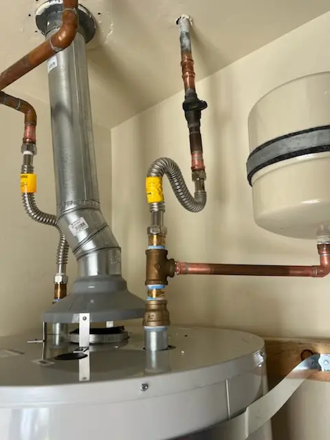Water heater installation and plumbing repair in Air City